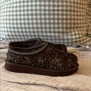 UGG Brown Caspian Tasman Slippers